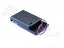 Battery holder AAA Penlite x 4 with switch/lid (6V)